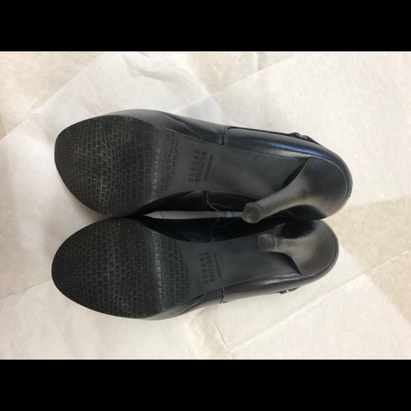 Stuart Weitzman Black Ankle Booties - Picture 3 of 6